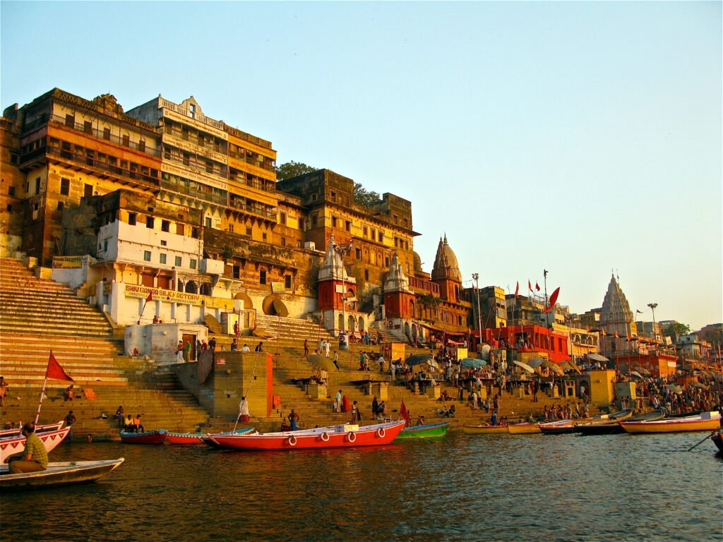 Ghats of the Ancient city of Varanasi
