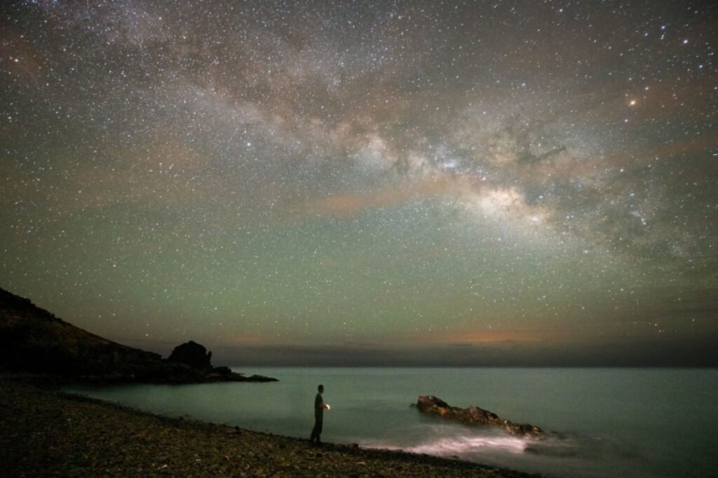 La Palma, Canary Islands, Spain clear night sky