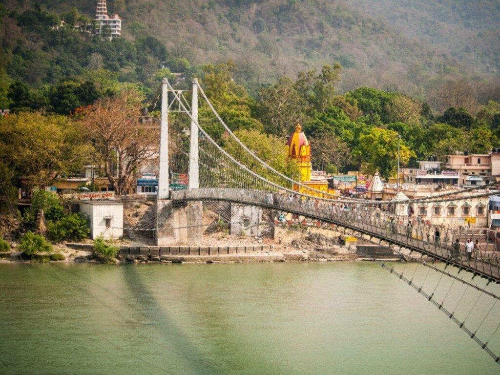 Laxman jhula and Ram jhula
